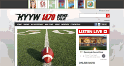 Desktop Screenshot of 1470kyyw.com